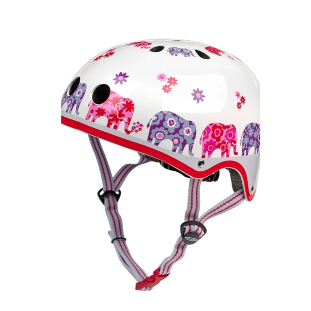 MICRO KICKBOARD - Girls' Elephant-Print Helmet